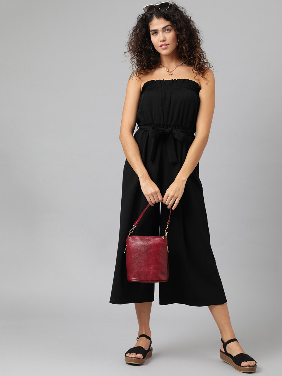 ANAI Strapless Basic Jumpsuit