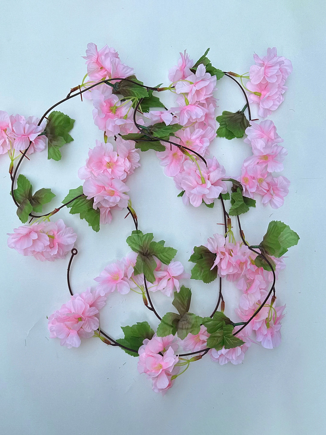 Special You Pink & Green Durable Hanging Roses