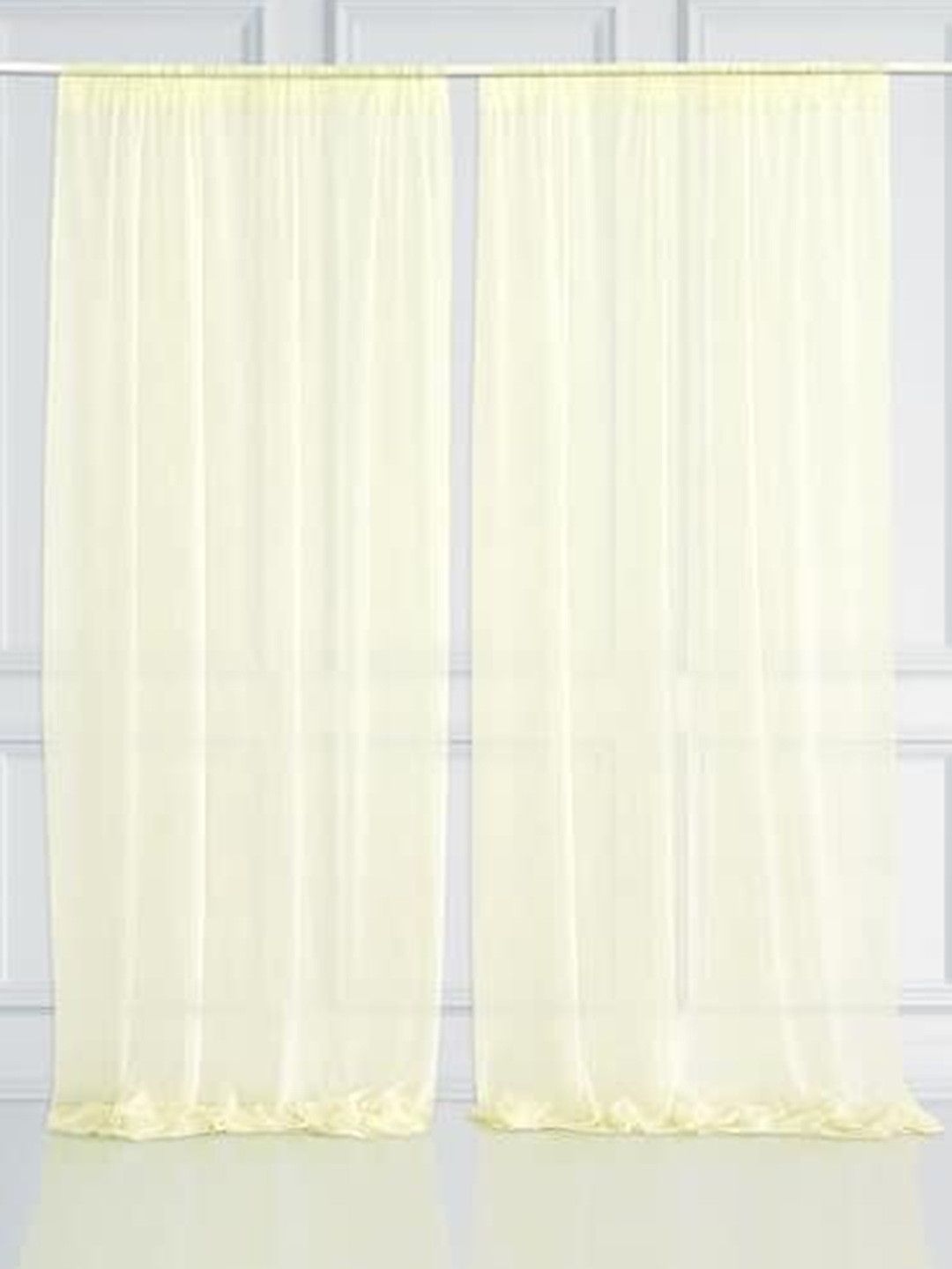 Special You Off White 2-Pcs Curtains and Sheers