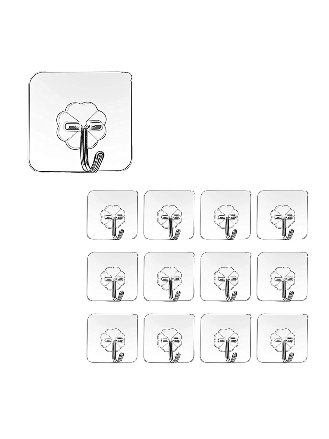 Special You 24-Pcs Stainless Steel Wall Self Adhesive Hooks