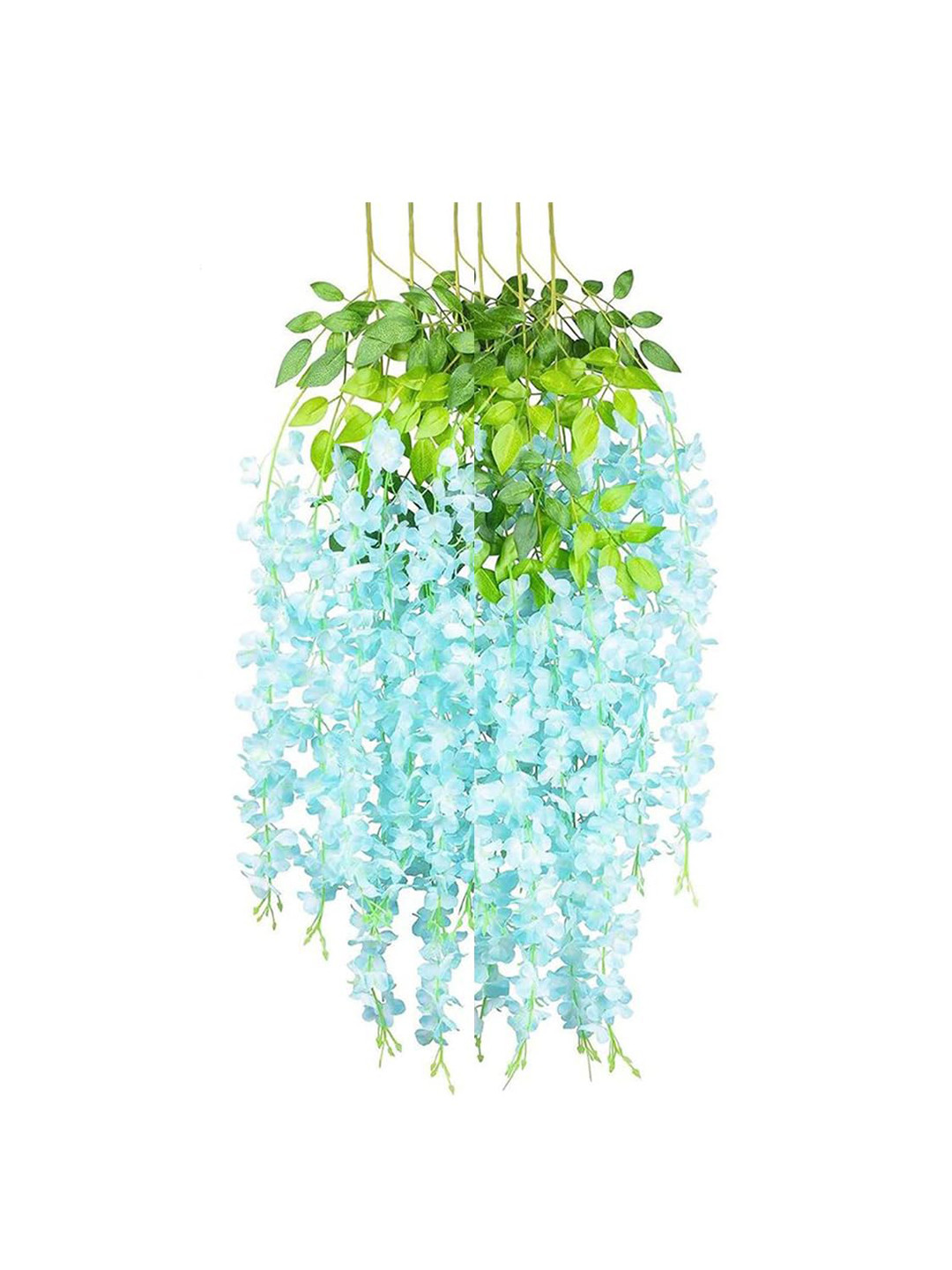 Special You 6 Pieces Artificial Wisteria Flowers & Leaves