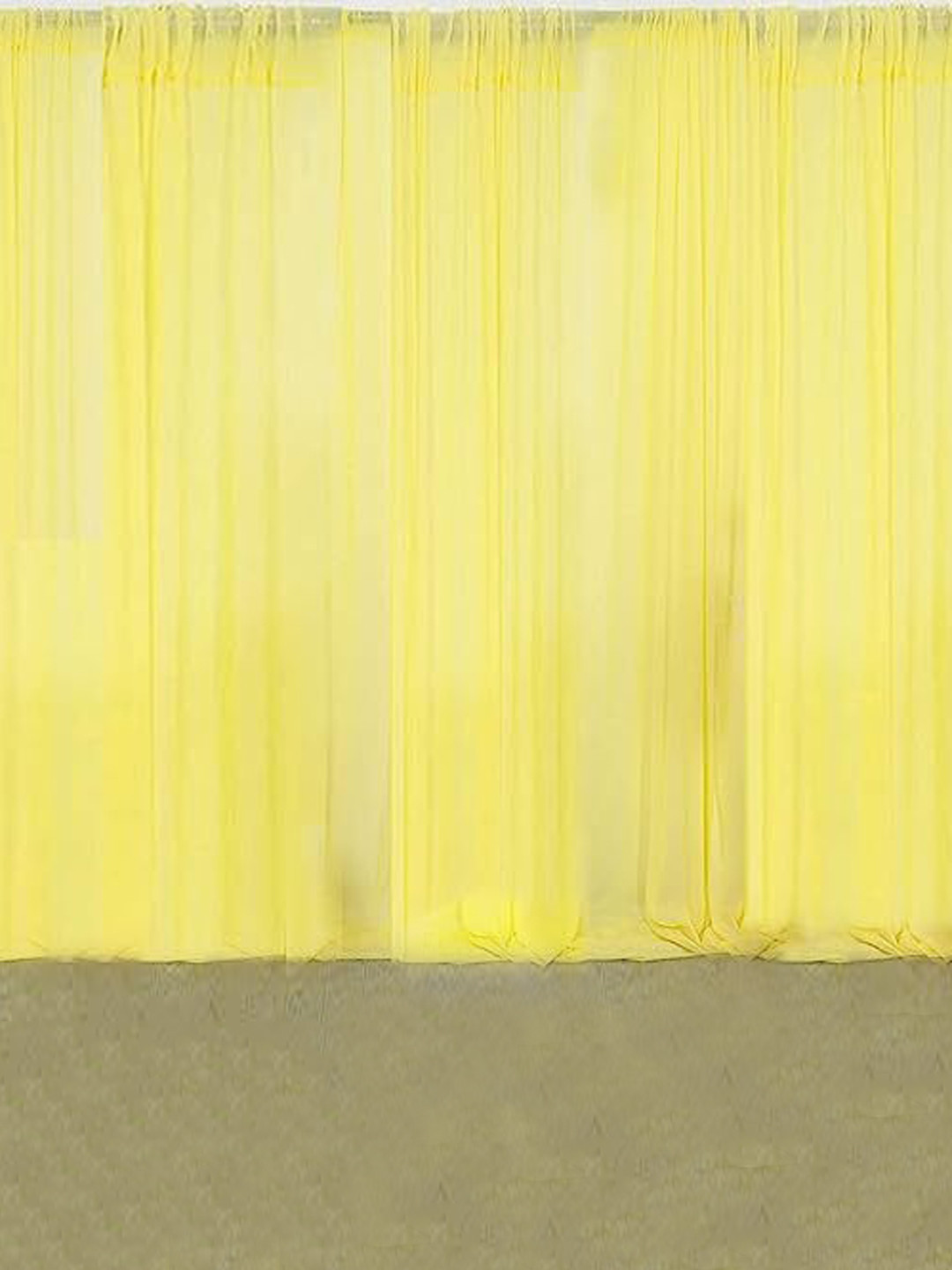 Special You Yellow 2-Pcs Wrinkle Free Curtain