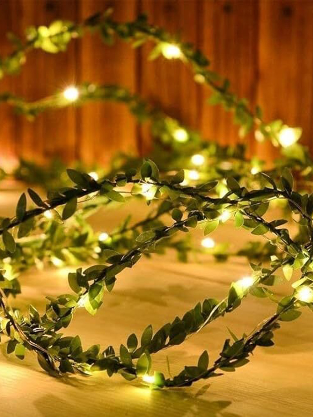 Special You Warm Yellow Rice Shape String Lights