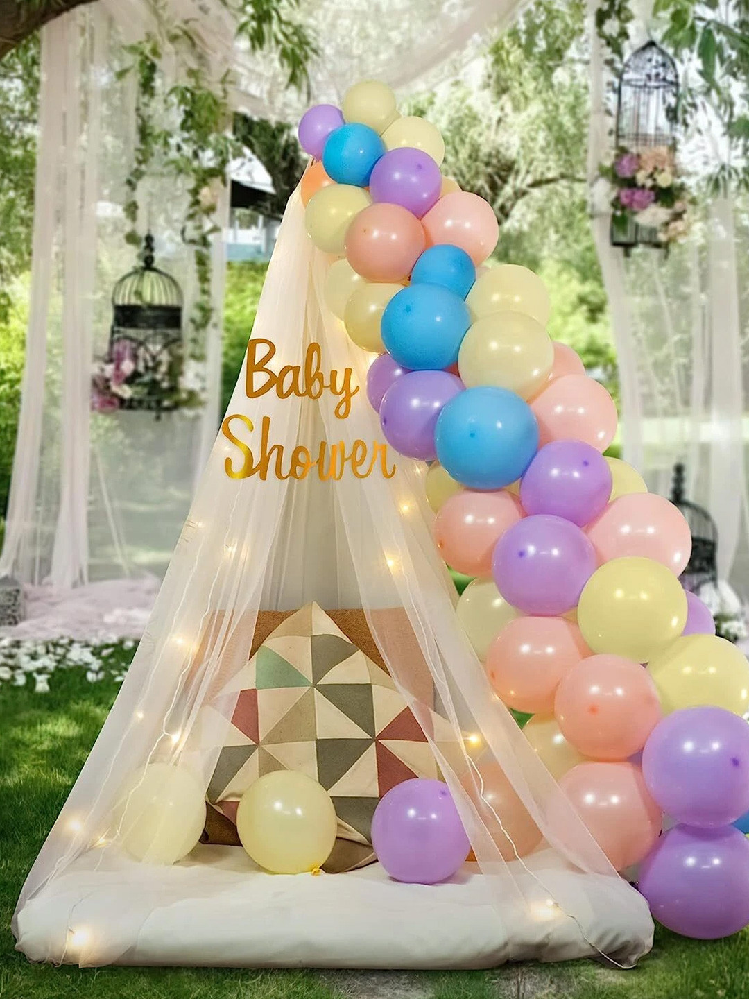 Special You Yellow & Orange 6 Pieces Malpe Artificial Leaves