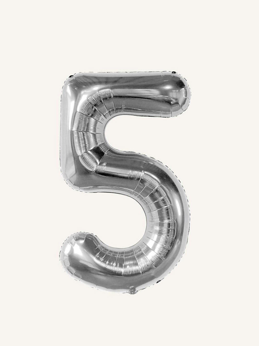 Special You Grey Five Number Foil Balloon Festive Decor
