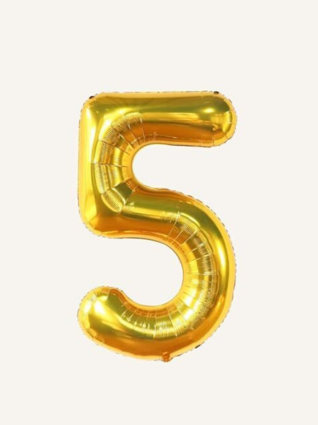 Special You Gold-Toned Number 5 Decorative Foil Balloon