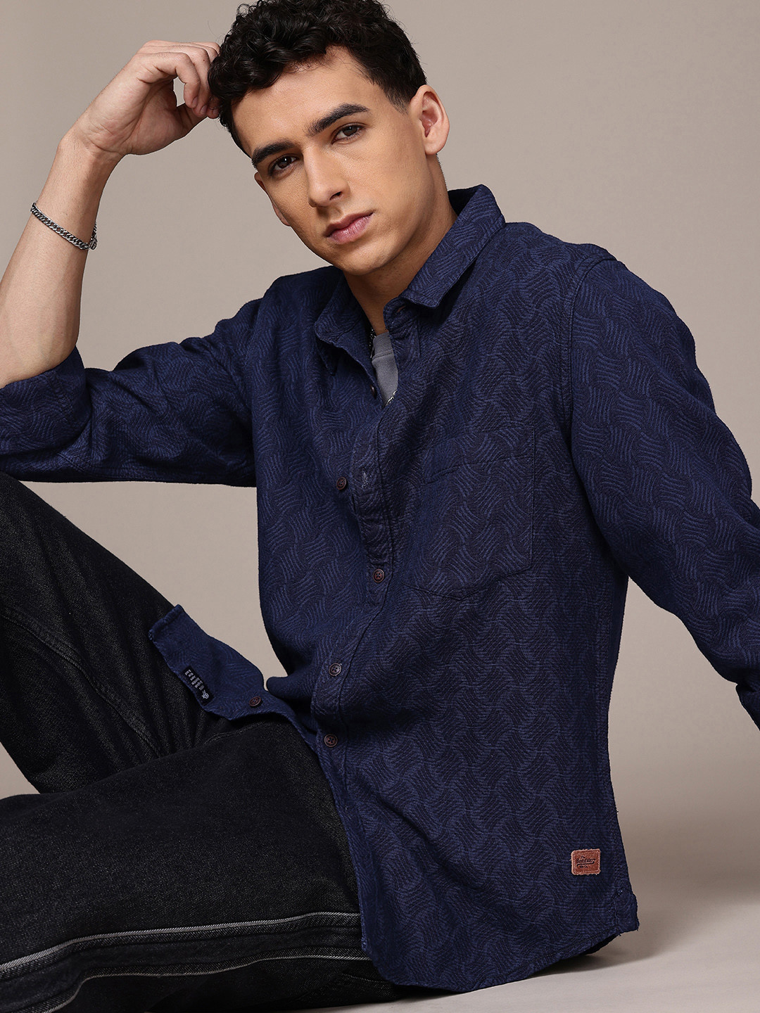 The Roadster Life Co. Self Designed Casual Shirt