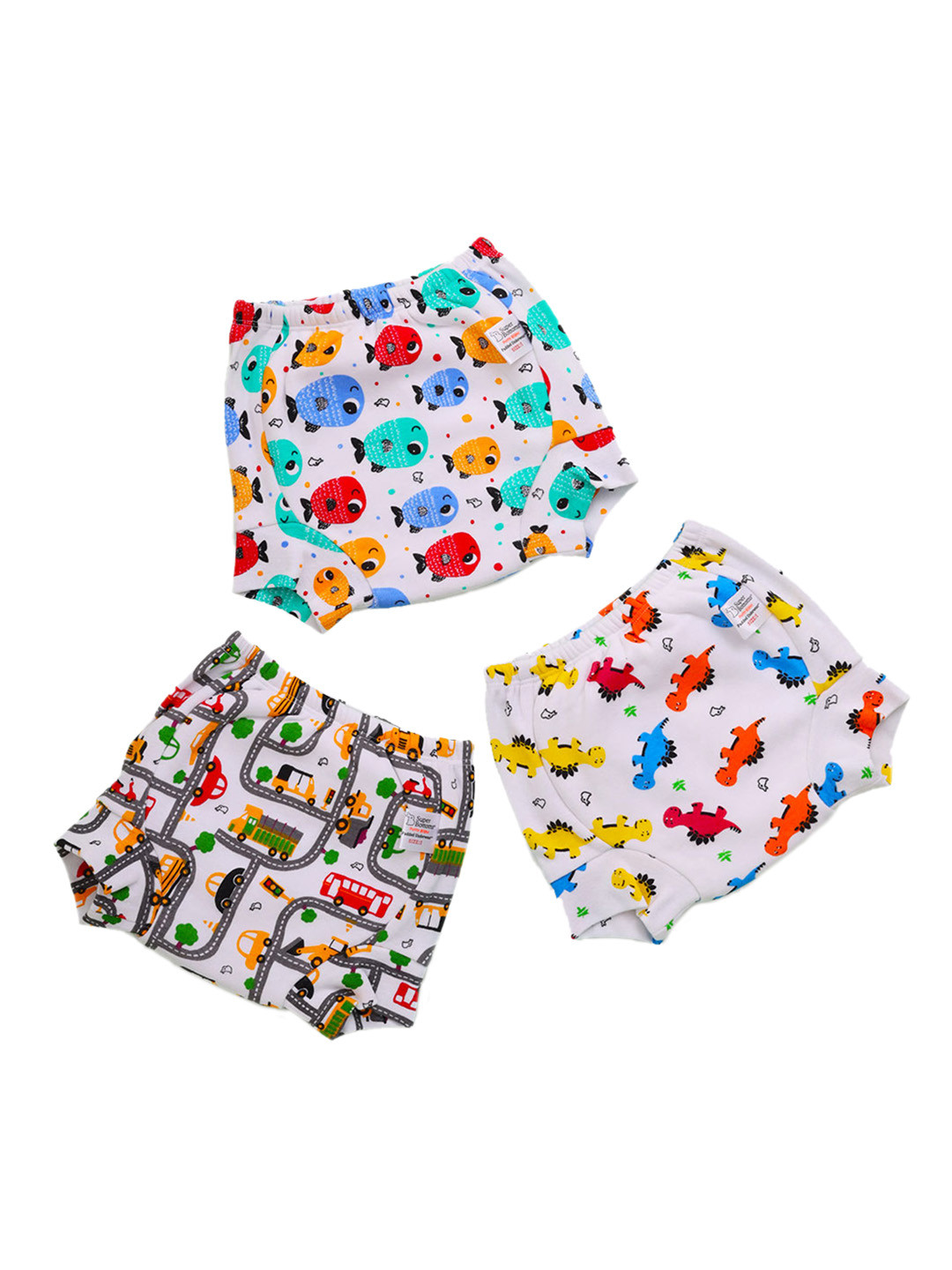 SuperBottoms Set Of 9 Super DryFeel Layer Padded Underwear With Wet Wipes- 40 Wipes