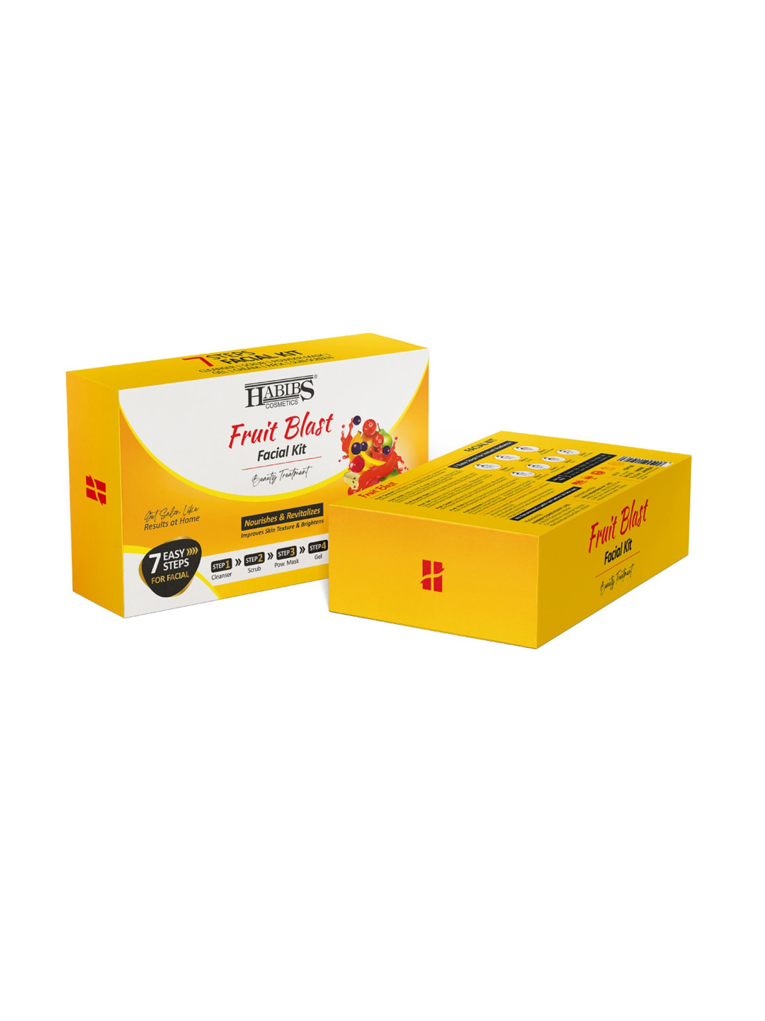 HABIBS Fruit Blast Facial Kit With Papaya Extract - 50g