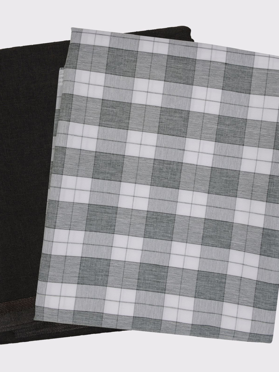 Maharaja Checked Cotton Shirt and Trousers Clothing Fabric
