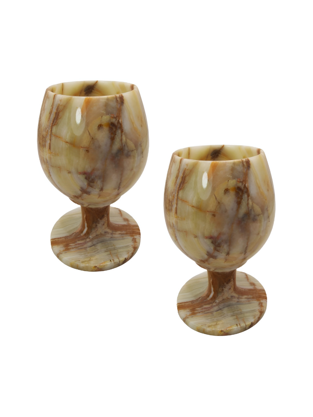 INDIA MEETS INDIA Boss Lady Cream Stoneware Microwave Safe 2 Piece Cups-200ml