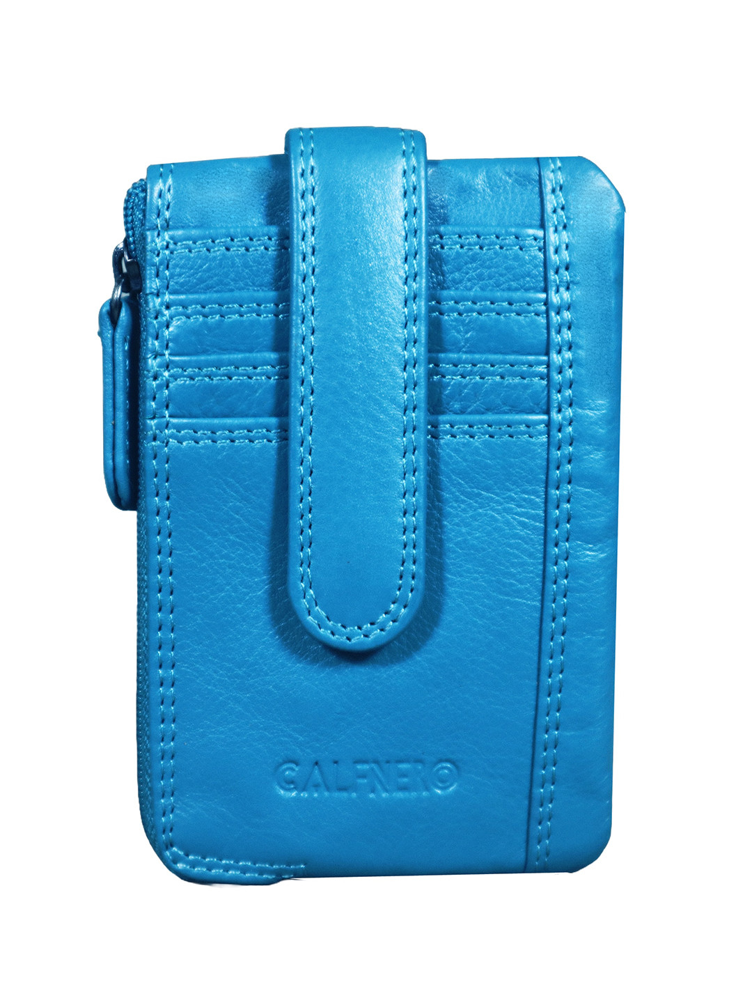 CALFNERO Unisex Leather Card Case-Card Holder Wallet