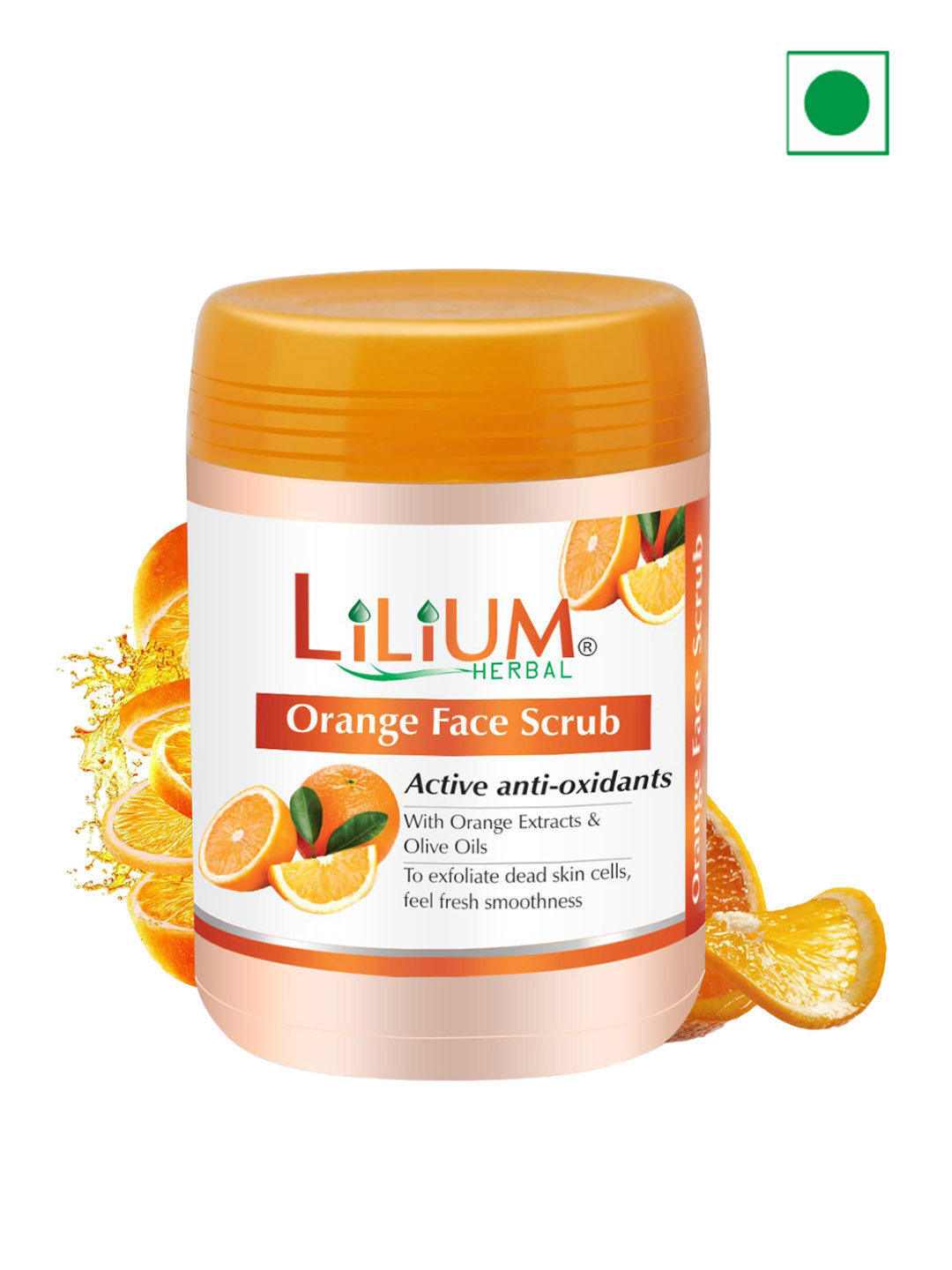 Lilium Orange Face Scrub With Wheat Germ - 900g