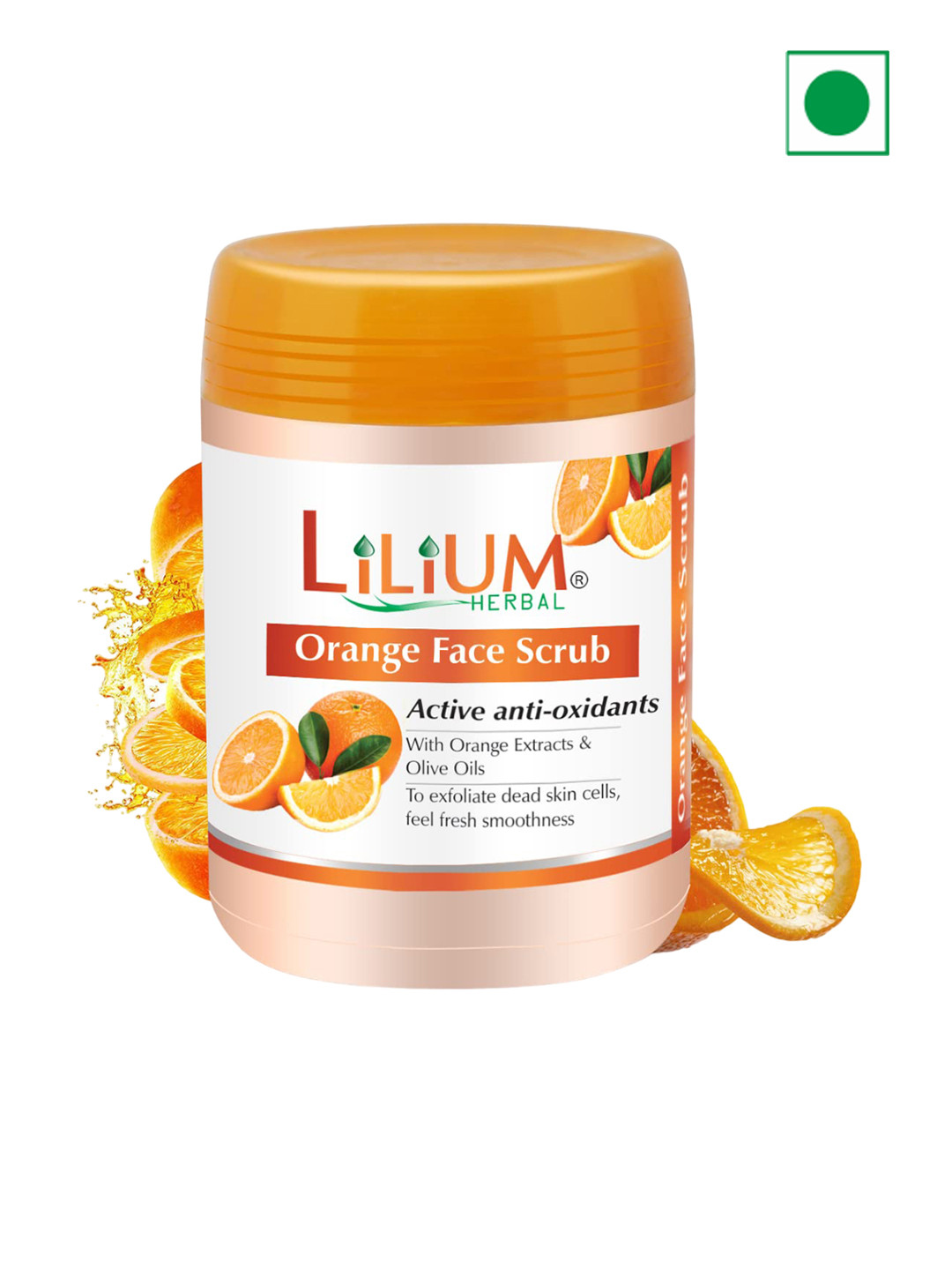 Lilium Active Anti-Oxidants Orange Face Scrub With Wheat Germ - 900ml