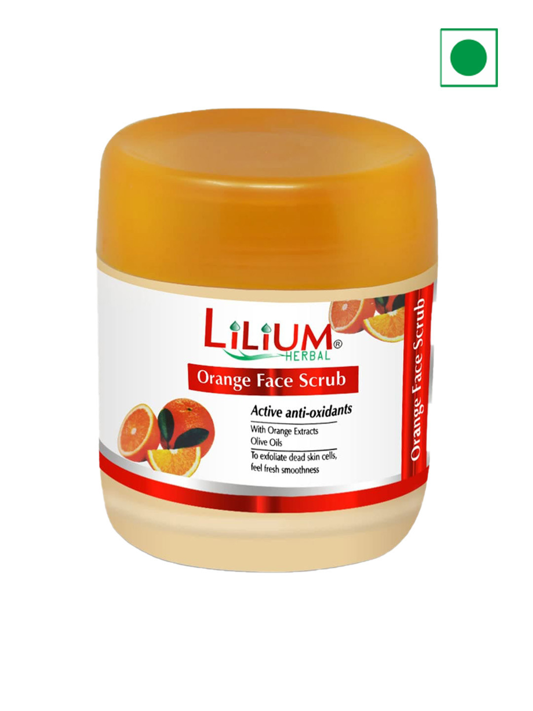 Lilium Active Anti-Oxidants Orange Face Scrub With Wheat Germ - 500ml