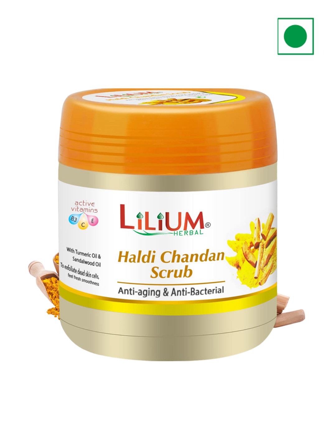 Lilium Haldi Chandan Scrub For Anti-Ageing - 500ml