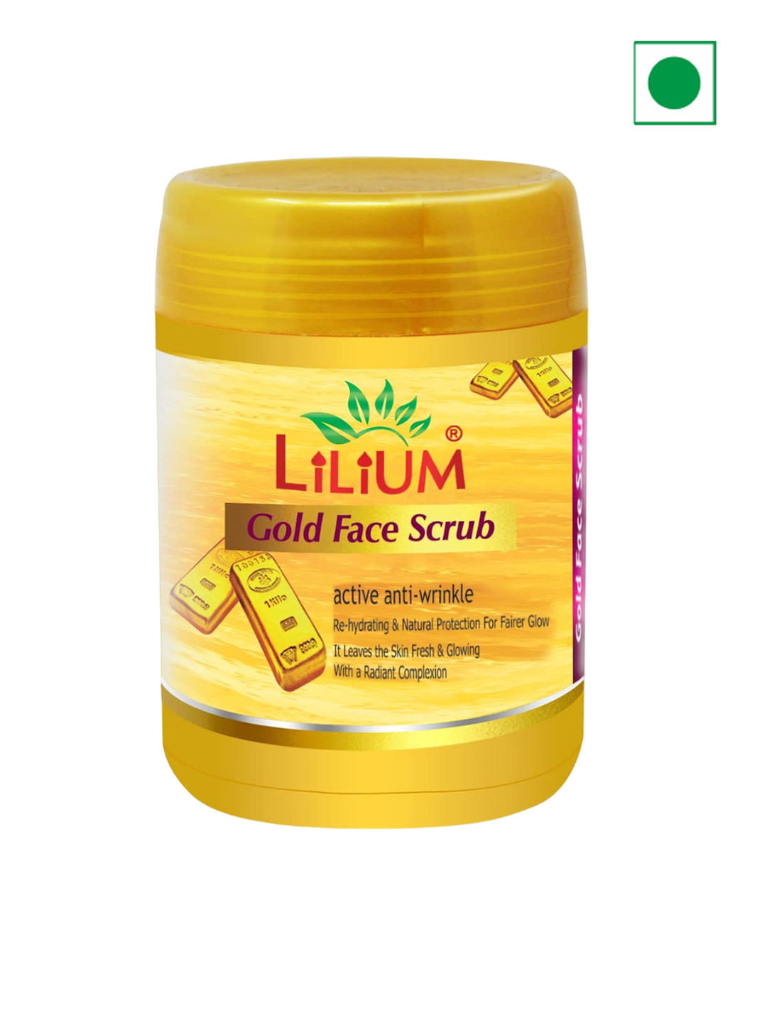 Lilium Radiance Gold Face Scrub With Aloe Vera Extract - 900ml