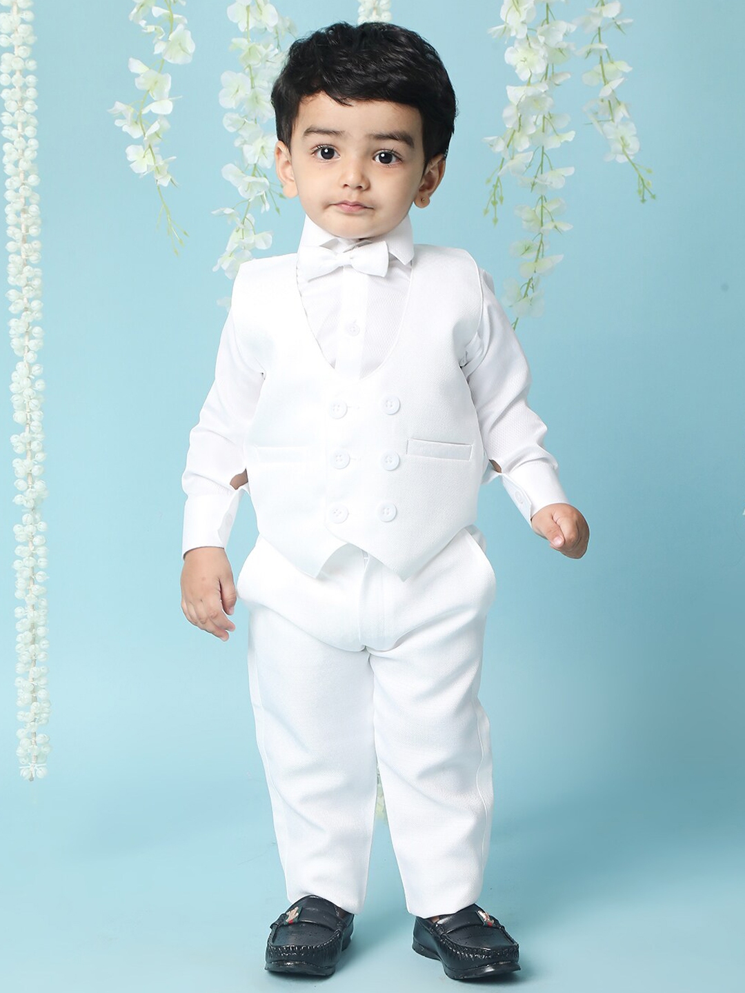 Buy KID1 Boys 4Pcs Party Wear Suit With Bow Suits for Boys 28370992 Myntra