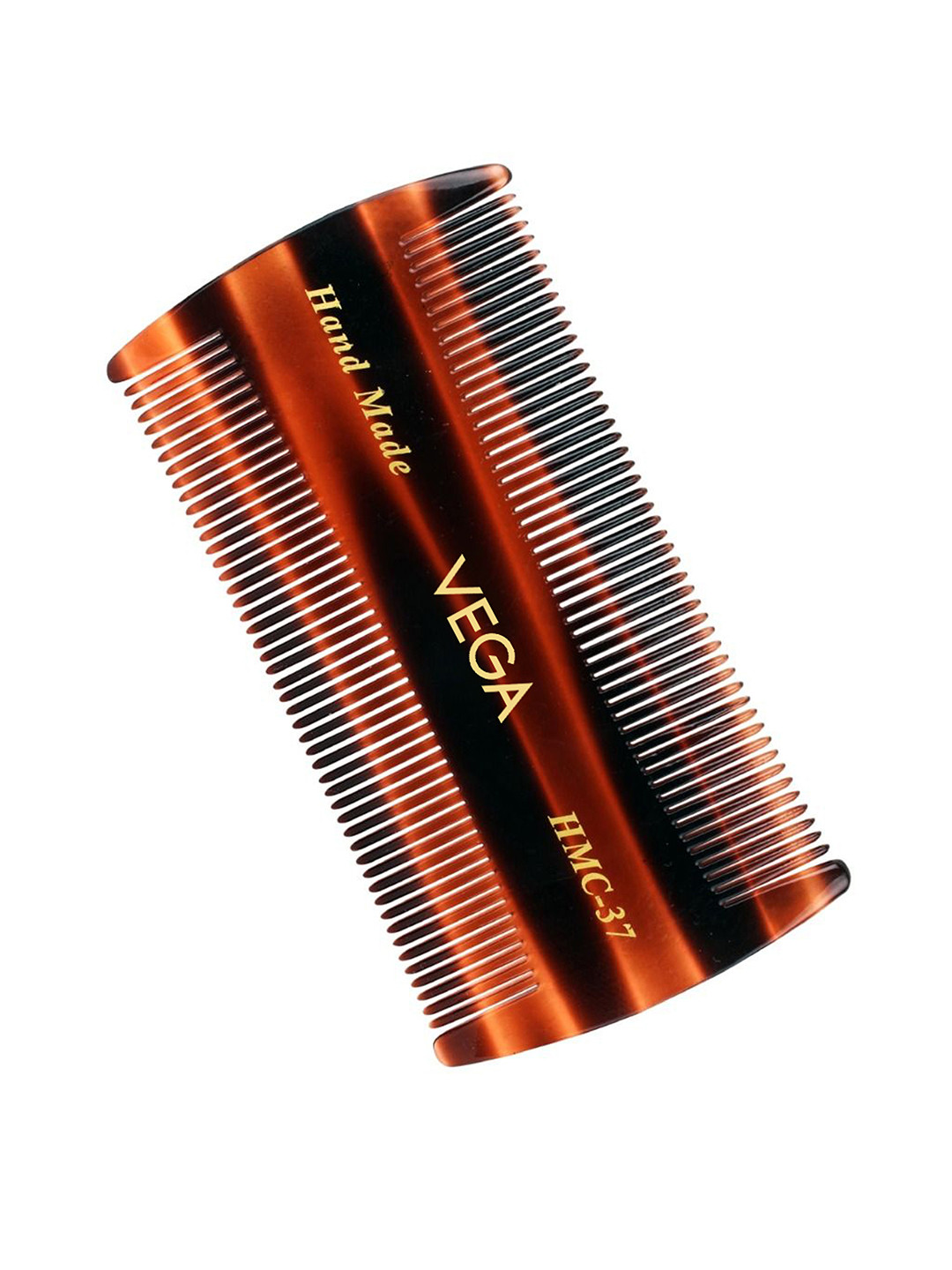 VEGA HMC-37 Handmade Lice Hair Comb - Brown