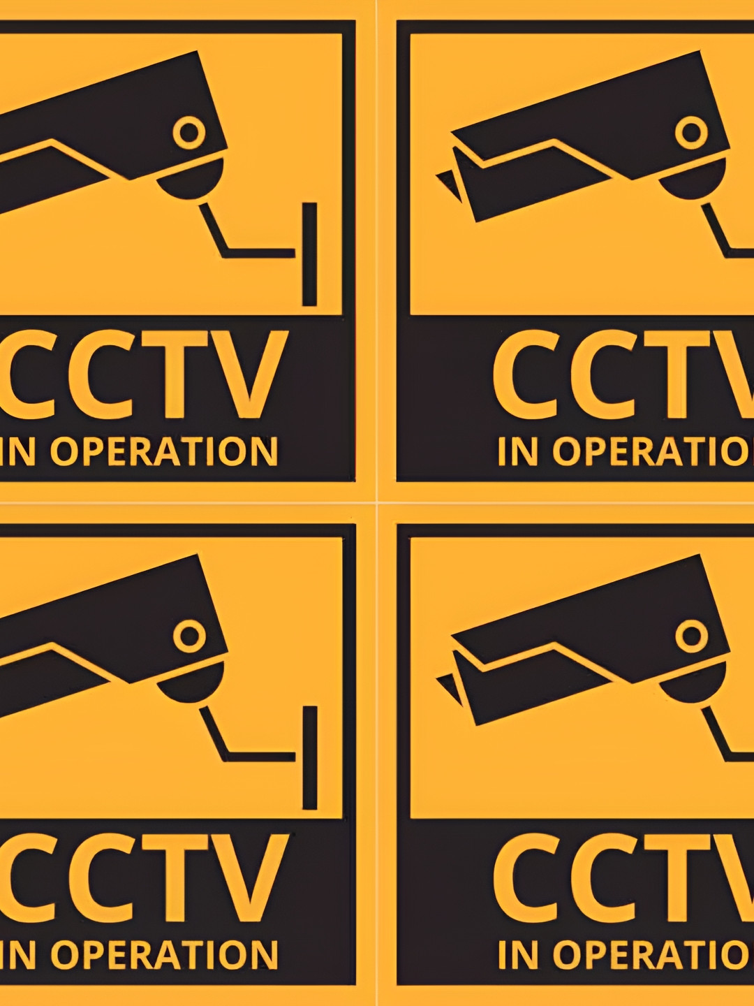 British Terminal Yellow & Black High Quality Fully Waterproof Vinyl Sticker Poster