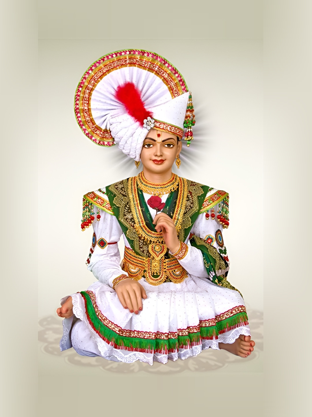 British Terminal White & Green Waterproof Canvas Painting Poster