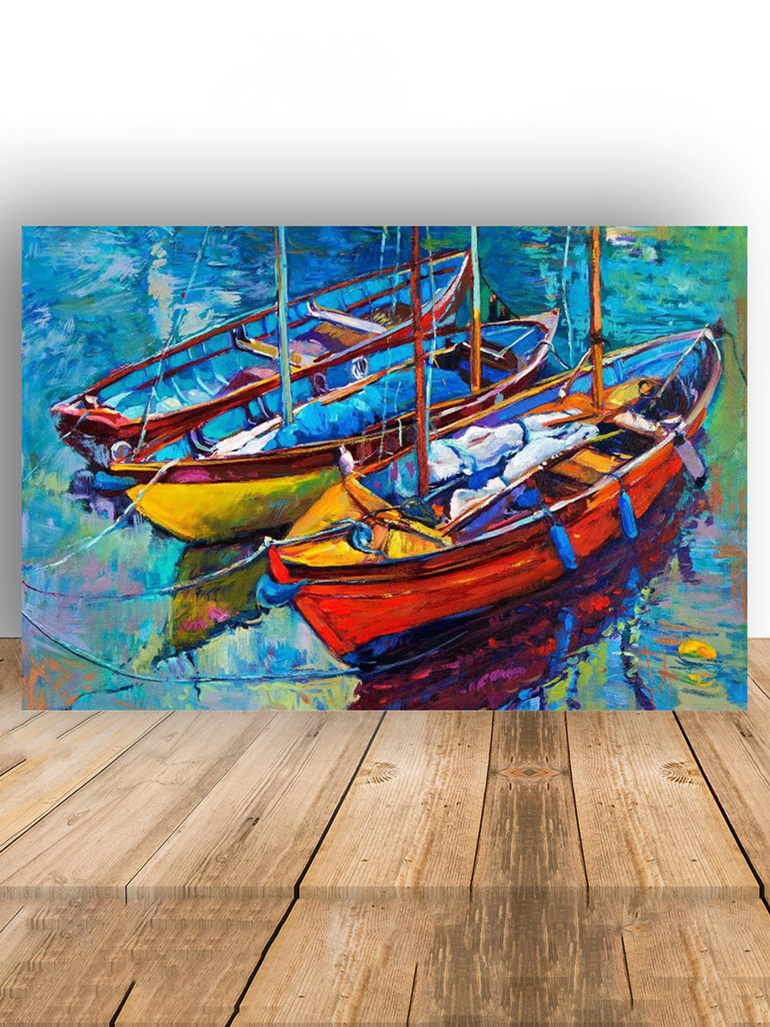 British Terminal Blue & Red Paper Wall Poster