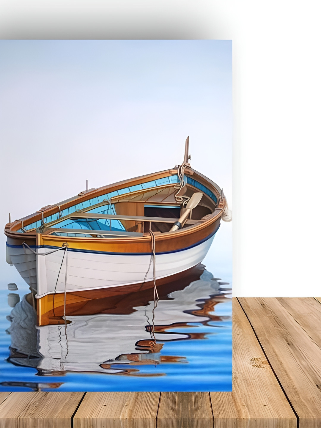 British Terminal Blue & White High Quality Printed Wall Poster