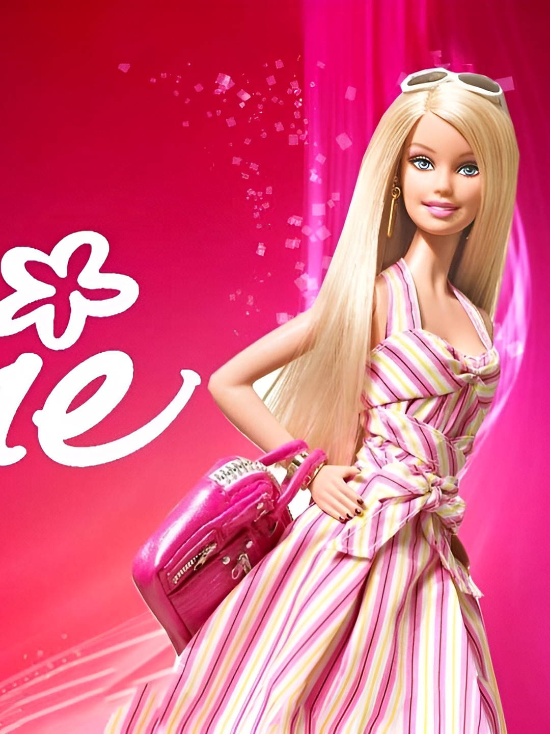 British Terminal Pink & White High Quality Printed Fully Waterproof Vinyl Sticker Poster