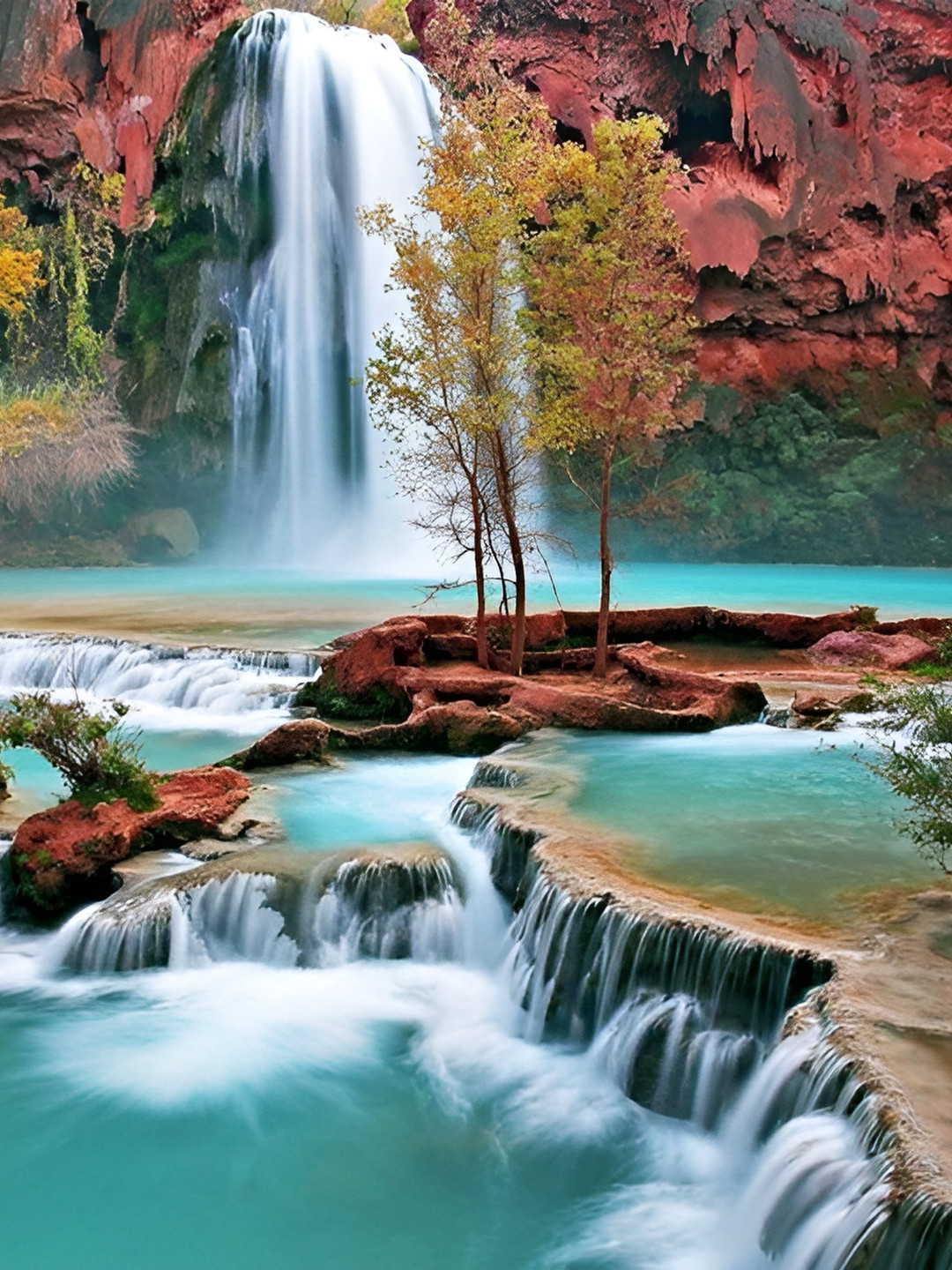 British Terminal Paper Wall Rectangle Paintings Wall Art -17 x 23In