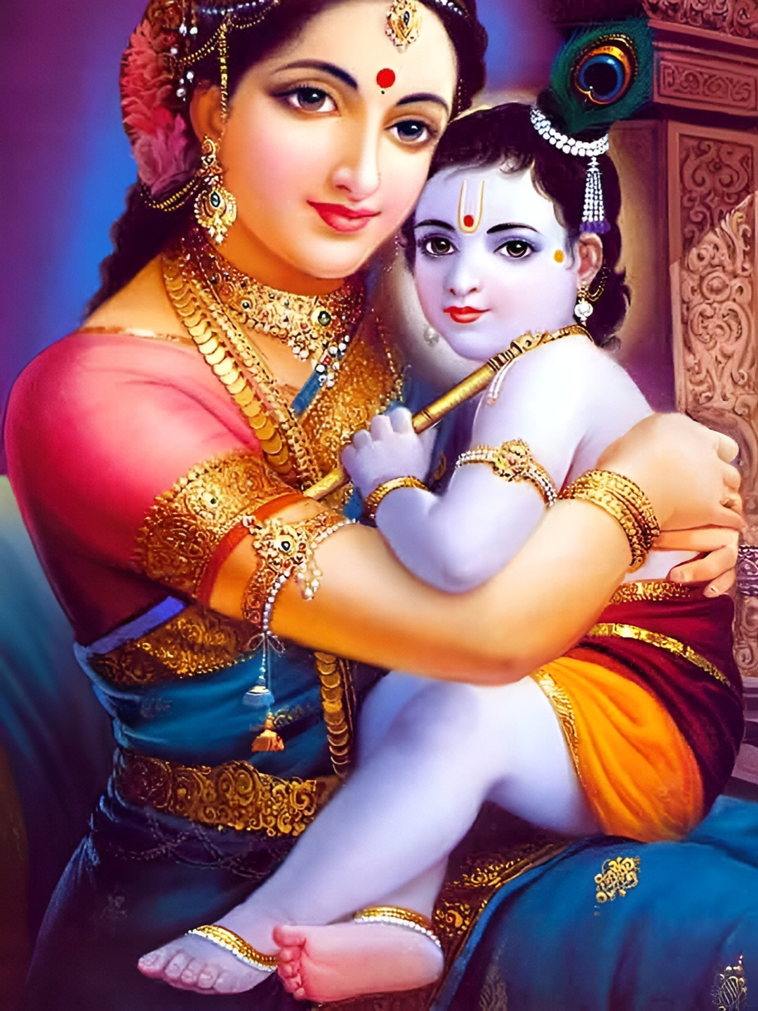 British Terminal Orange-Coloured & Blue Printed Paper Wall Poster