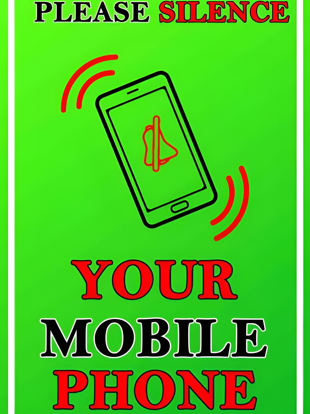 British Terminal Green High Quality Printed Fully Waterproof Sticker Poster