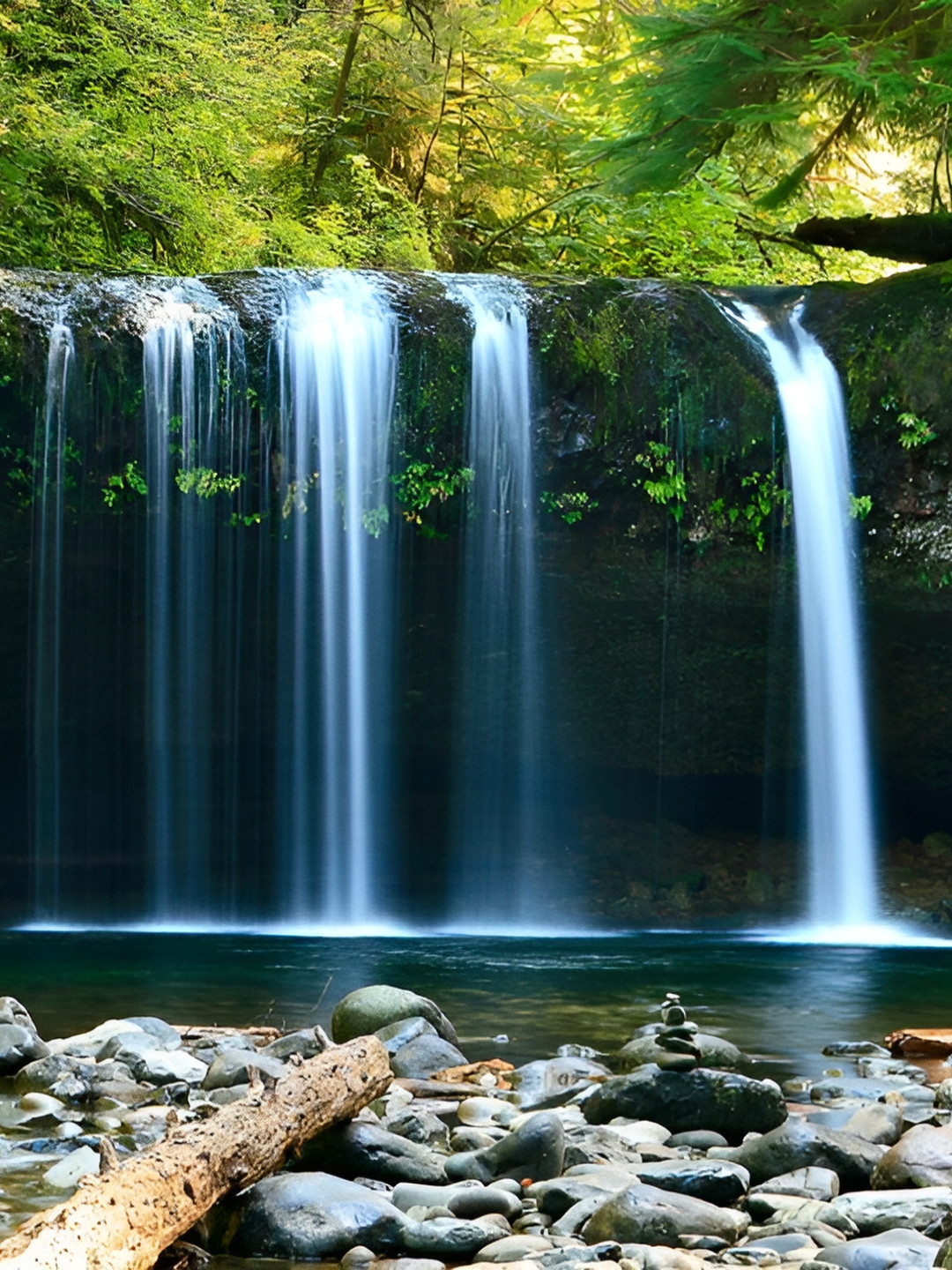 British Terminal Green & White Floral & Botanical Wall Poster