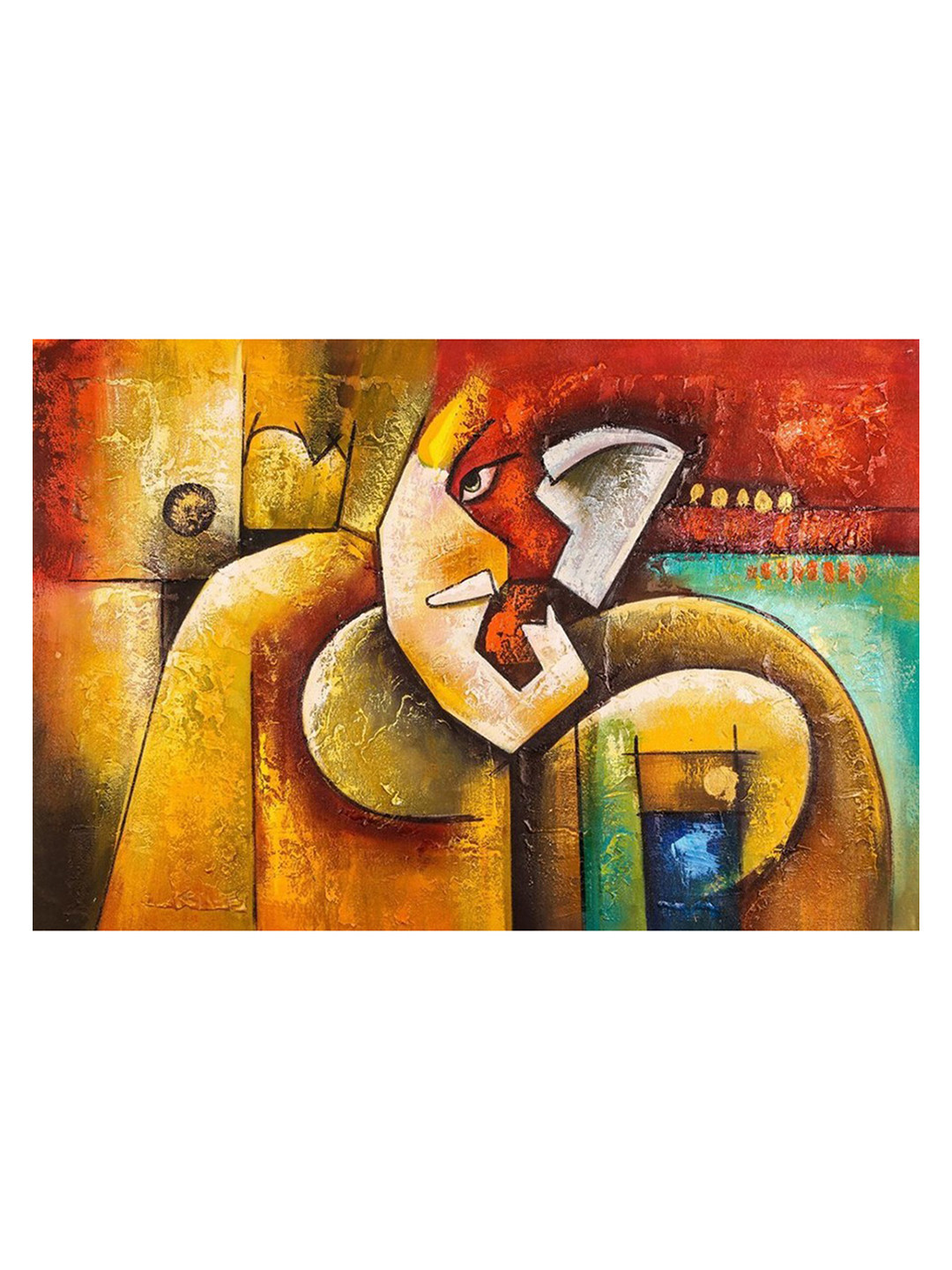 British Terminal Yellow & Red Birds & Animals Wall Art