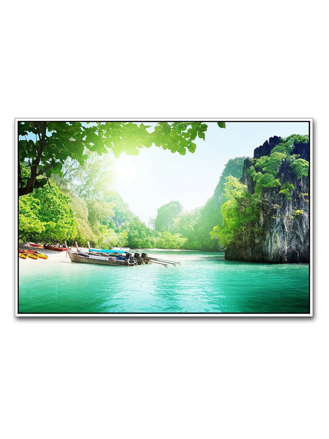 British Terminal Green Floral and Botanical Wall Poster