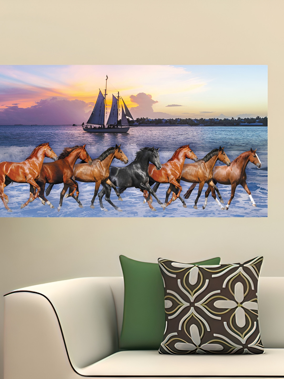 British Terminal Blue & Black Animal Wall Poster