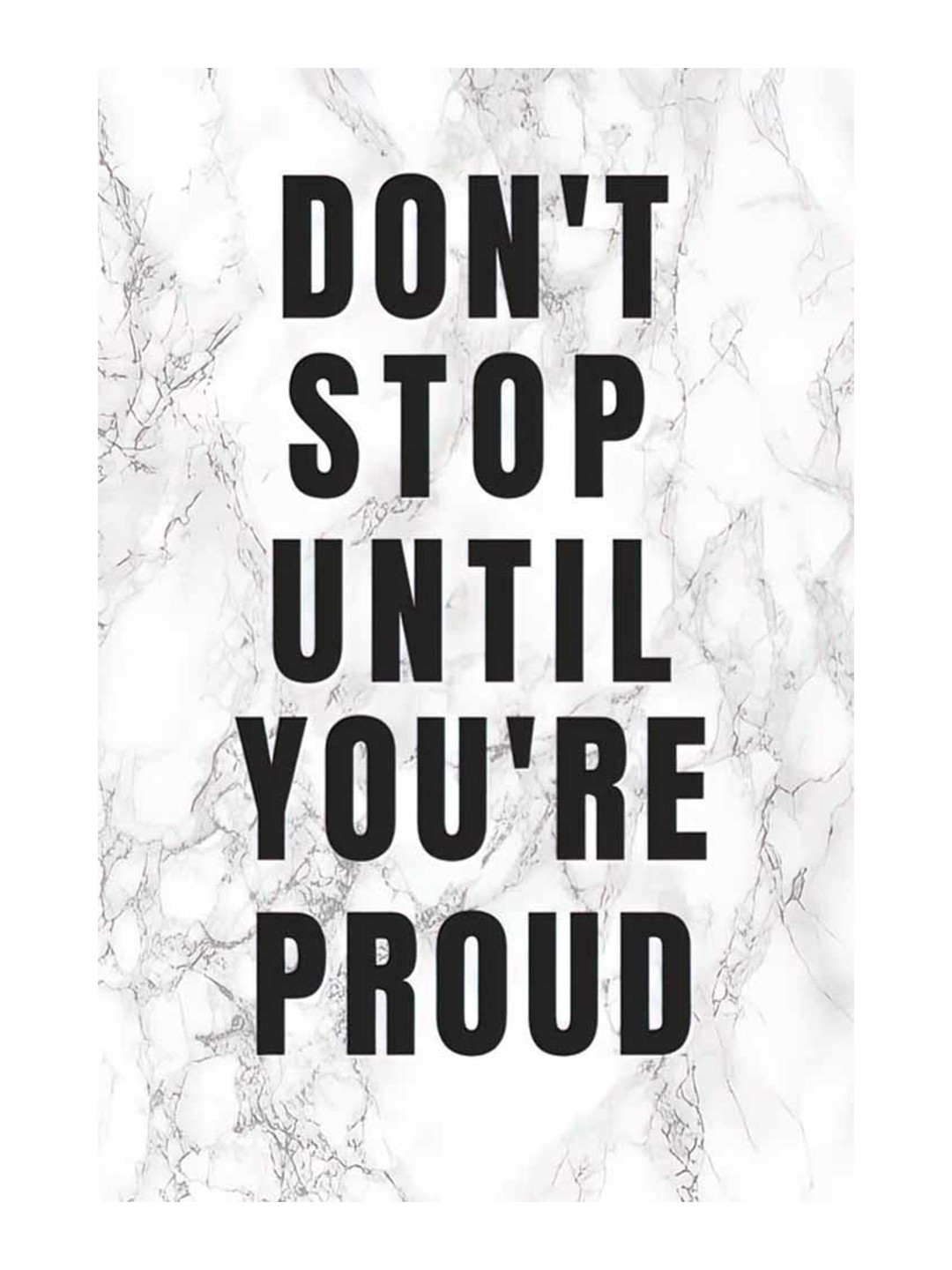 British Terminal White & Black Wall Poster