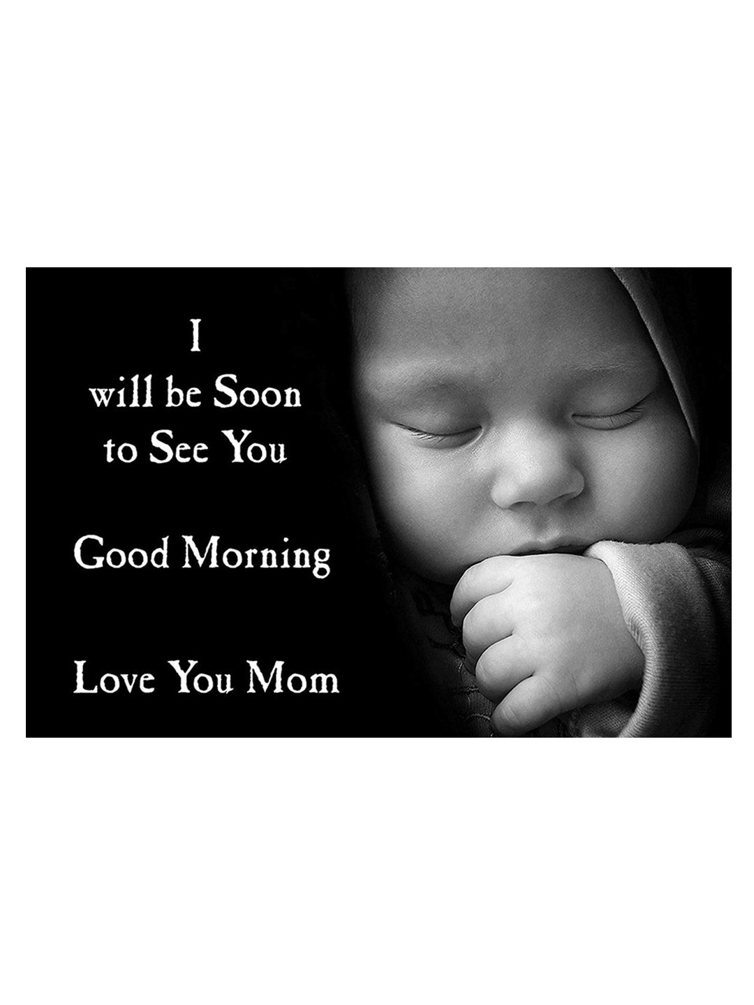 British Terminal Black & White Quote Printed Wall Poster