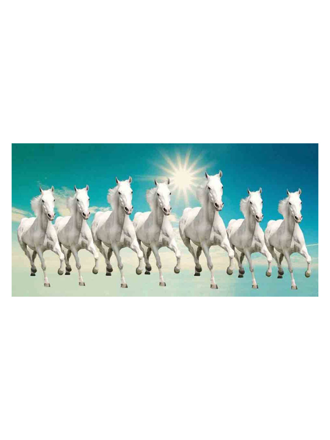 British Terminal White & Blue Paper Printed Paper Wall Sticker