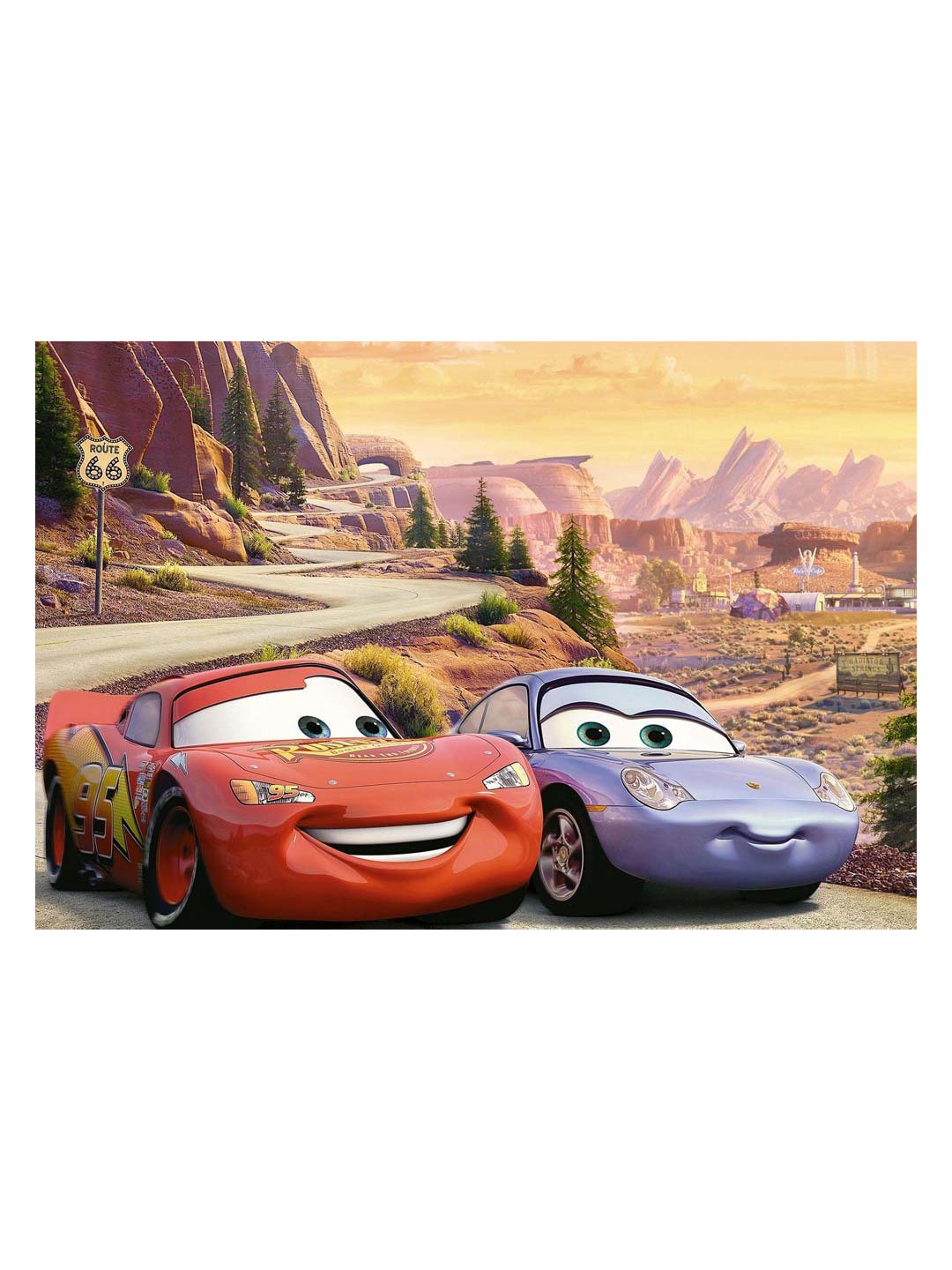 British Terminal Beige Paper Cars Wall Poster