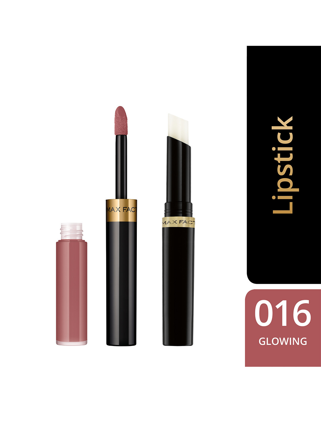 Max Factor Lipfinity Long-Lasting Lip Colour 2.3ml with Top Coat 1.9g - Glowing 016