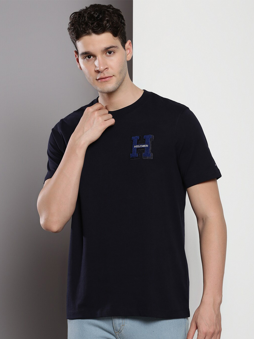 Tommy Hilfiger Crew Neck Pure Cotton T-shirt