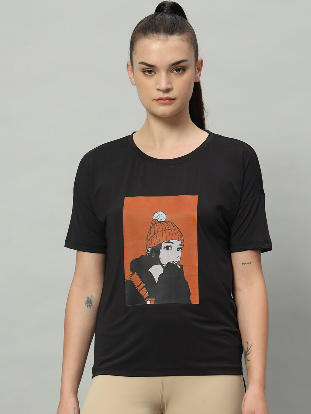 MKH Dri-FIT Graphic Printed Training or Gym T-Shirt