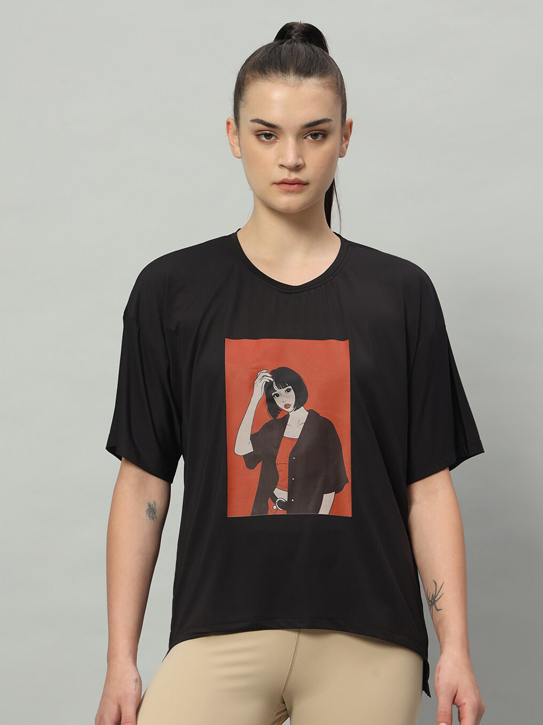 MKH Dri-FIT Graphic Printed Training or Gym T-Shirt