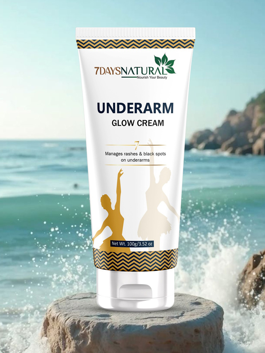 7DAYSNATURAL Feel Of Nature Underarm Whitening Cream With Mulberry Extract - 100g