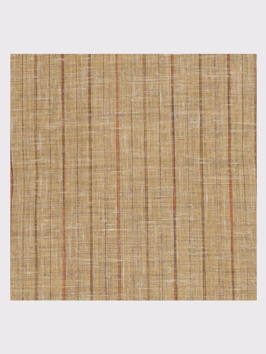 Maharaja Men Striped Cotton Linen Kurta Clothing Fabric