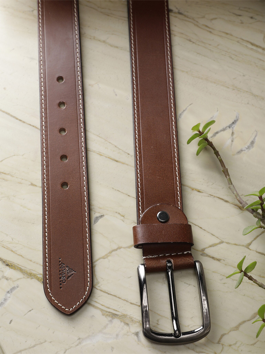 Alvaro Castagnino Men Leather Belt