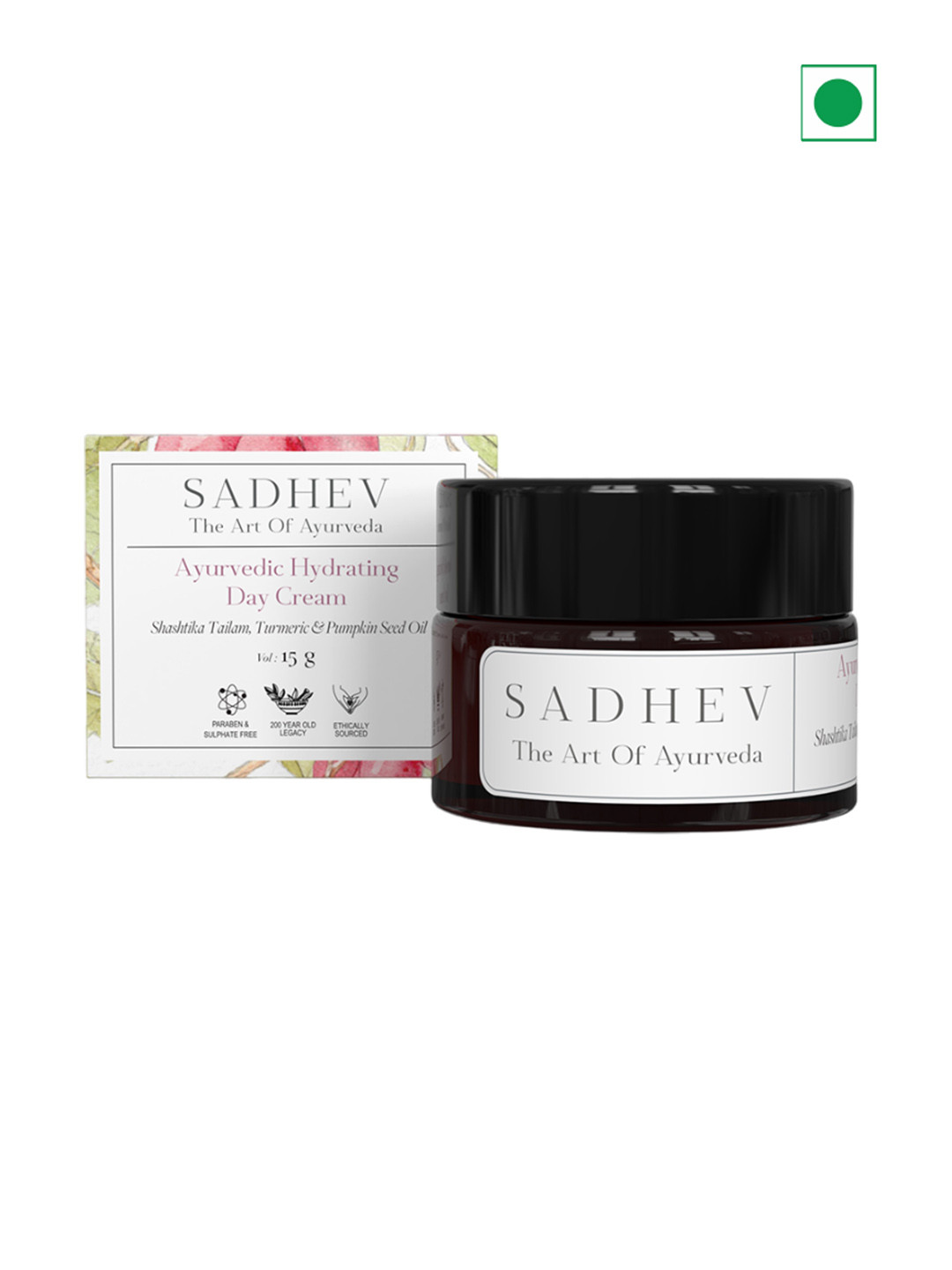 SADHEV The Art Of Ayurveda Hydrating Day Cream With Chamomile - 15g