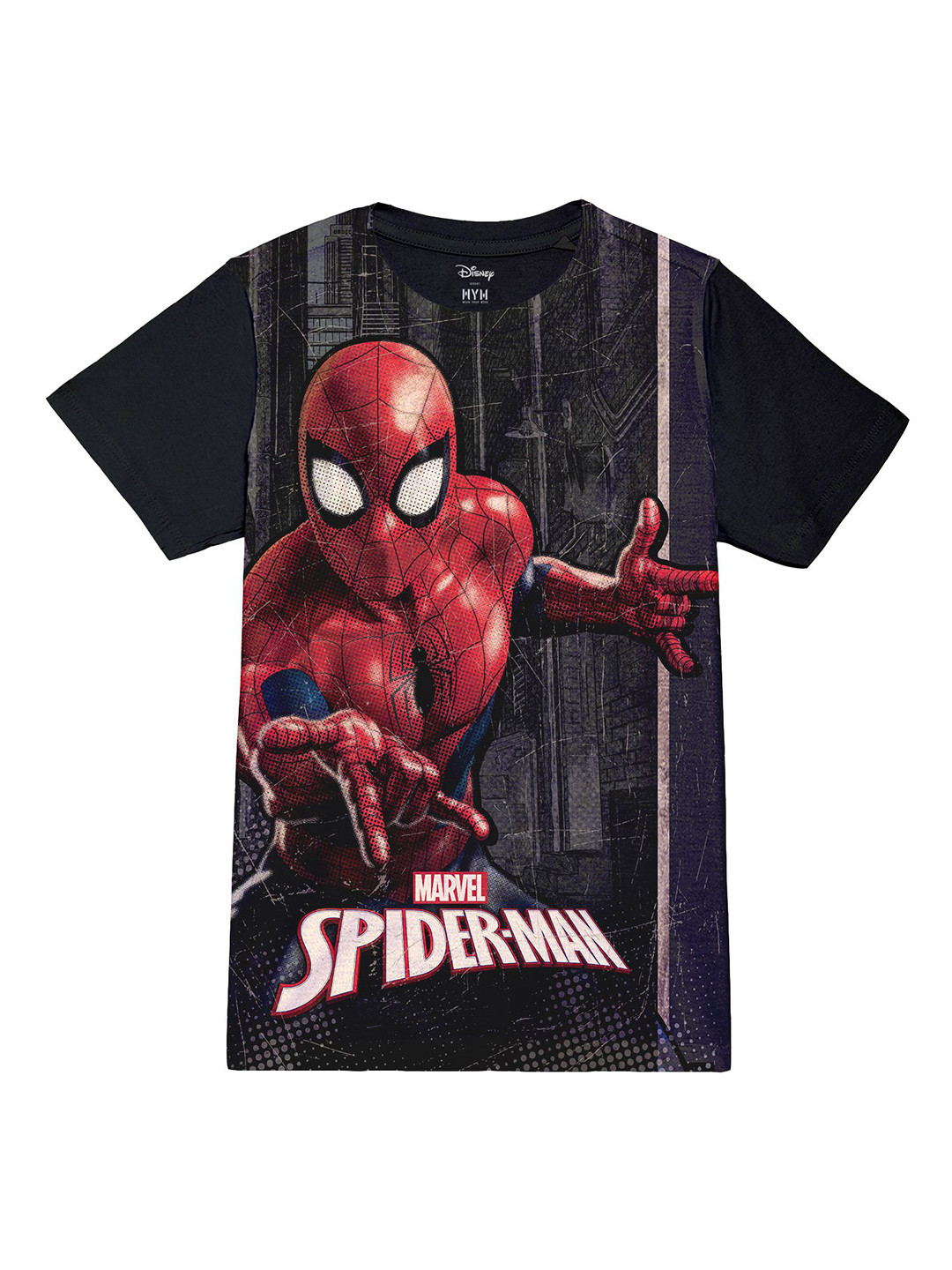 Wear Your Mind Boys Printed Round Neck Short Sleeves Regular Fit T-shirt