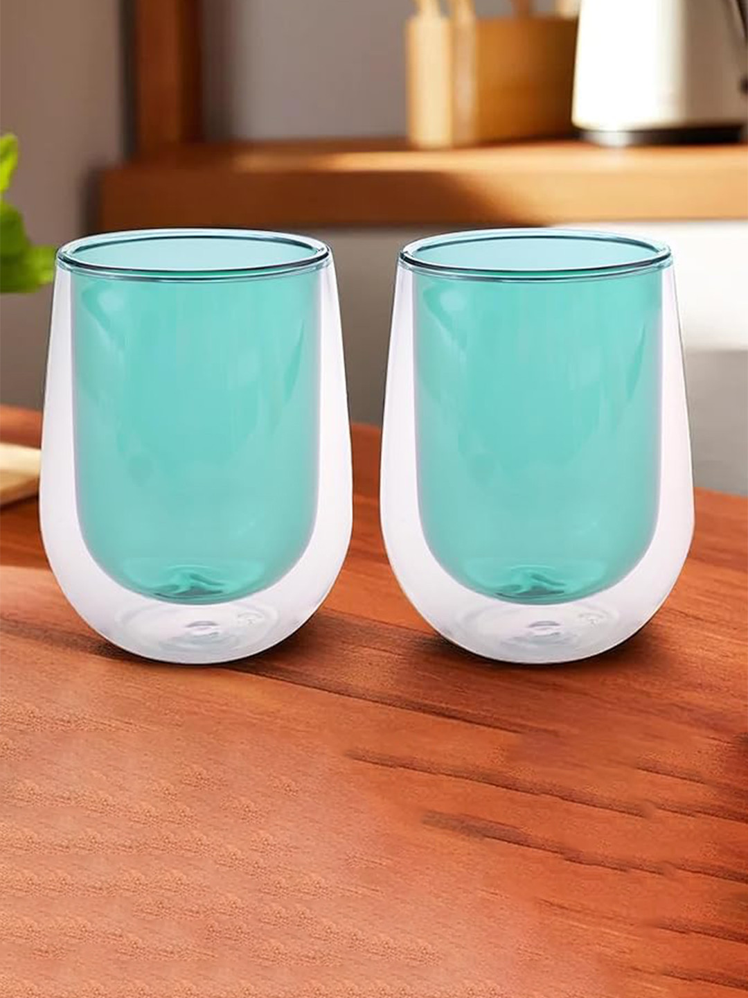 The Better Home 2 Pieces Double Wall Drinking Glasses - 190ml each