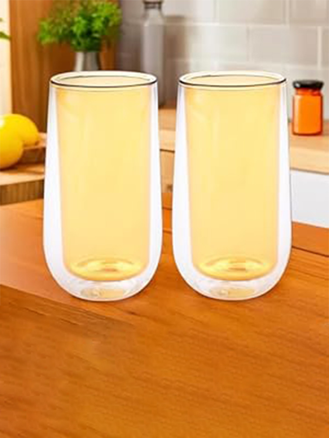 The Better Home 2 Pieces Double Wall Drinking Glasses - 240ml each